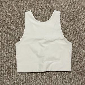 Girlfriend Collective Ivory Dylan Tank Bra XS